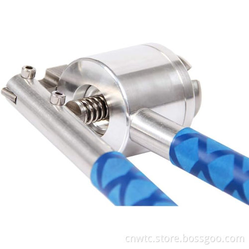 Manual Perfume Vial Crimper for Sealing 20mm and 13mm Caps on Flip-top Vials
